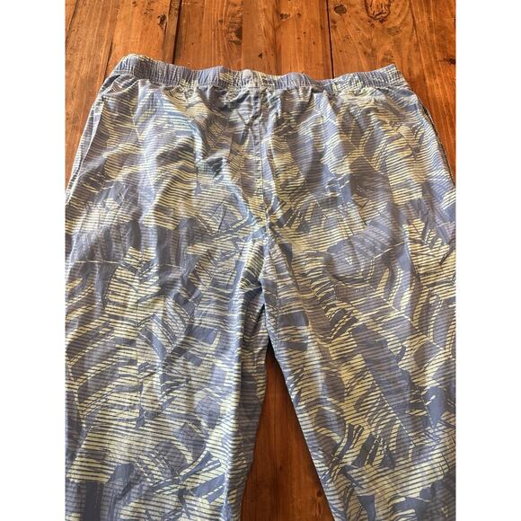 Vineyard Vines Lounge Pants Men's Bayside Blue Camo Size Large Palm Tropical - Picture 9 of 13